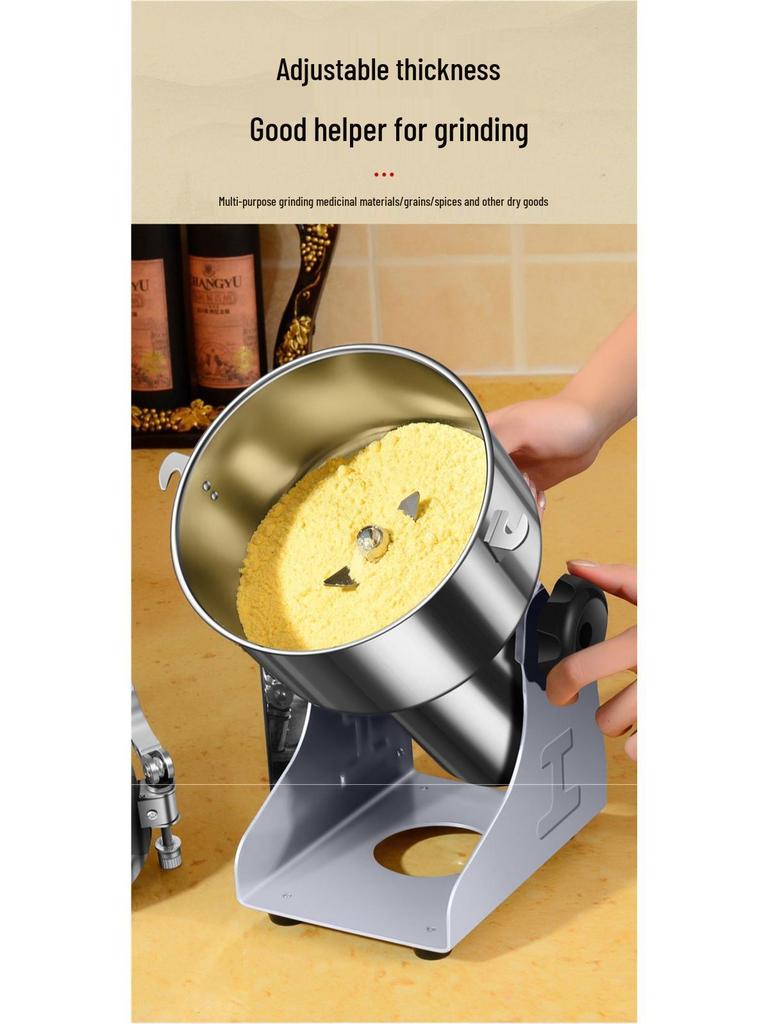 Electric Household Ultra-fine Grinder for Chinese Medicinal and Grinding Needs