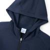 Champion Stretch 3LS Light Hooded Lightweight with Embossed Script Logo Men's Techweave® Sweatshirt, Navy, C3-BG101,