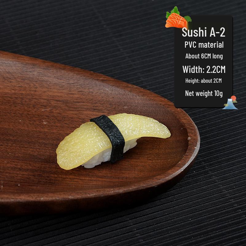 Fake Salmon Sushi Display Set - Japanese Restaurant Decoration