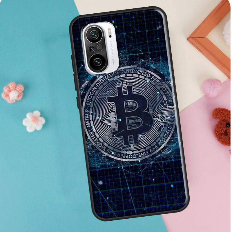 Чехол с биткойнами для POCO M3 M4 F1 F2 F3 X4 GT X3 Pro, чехол для Xiaomi 11T 10T 12 Pro 12X Mi 11 Lite