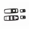 Carbon Fiber Look Window Lift Switch Panel Cover Trim For Dodge Charger 2011-23