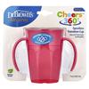 Miletones™, Cheers360™, Spoutless Transition Cup, 6+ Months, Pink, 200ml (7oz)