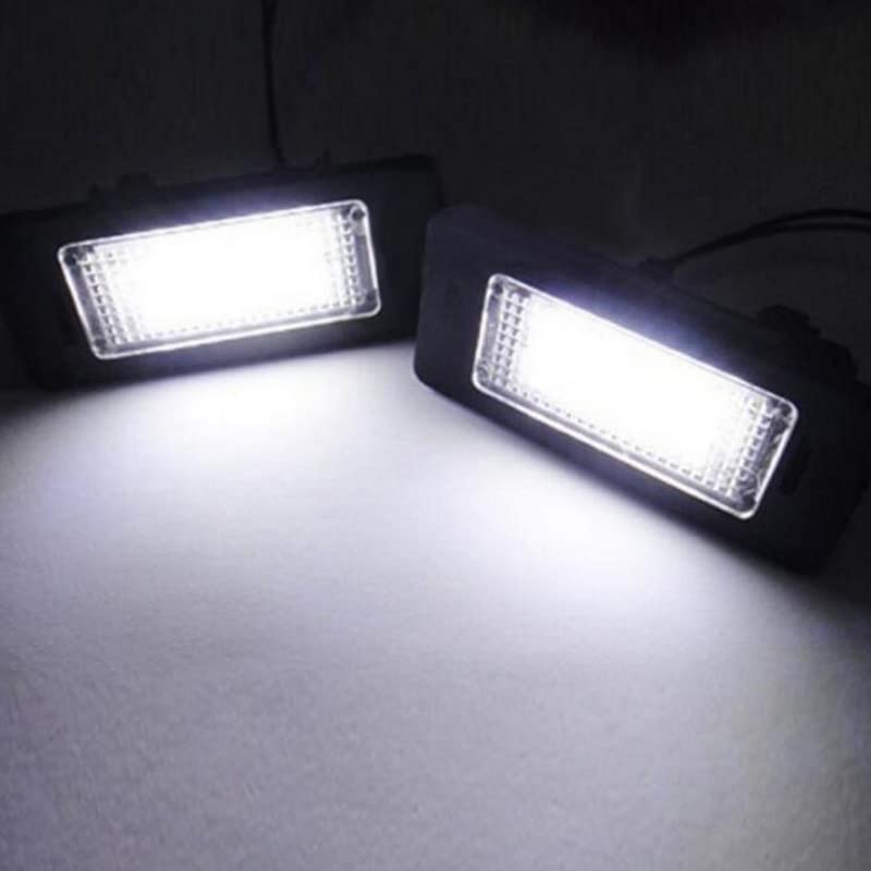Светодиодная лампа подсветки номерного знака, 1 пара, автомобильная светодиодная лампа подсветки номерного знака для