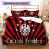 Eintracht Frankfurt  Pattern Bedding Quilt Set Quilt Cover Pillowcase Home Decoration Birthday Gift (1 * duvet cover + 2 * pillowcase, without core)