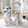 Stuffed Animals Plush Dalmatian Dog Toy Lifelike Wolfhound Puppy Toy Realistic Kids Decor Toys Gift For Children Pet Shop Mascot