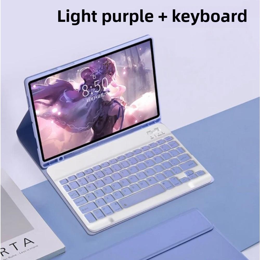Кожаный чехол для Xiaomi Pad 6 5 Pro с Bluetooth-клавиатурой и слотом для стилуса Redmi Pad SE 11 дюймов Защитный чехол