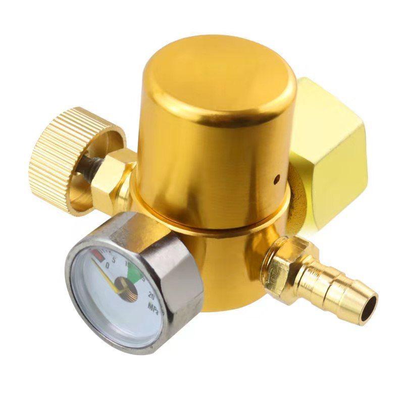 Weldforce Argon Arc Welding Regulator: Energy-Saving, Gas-Saving, Drop-Proof, Explosion-Proof Meter with Pressure Reducing Valve and Gauge.