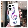 Чехол с нотным знаком скрипичного ключа для Xiaomi Redmi Note 11 9 10 12 13 Pro Plus 12S 11S 10S 9S Redmi 12 10C 12C 13C