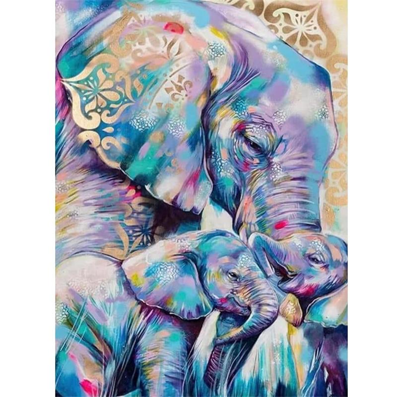 DIY алмазная живопись милые маленькие животные набор для вышивки крестом мозаика искусство алмазная живопись полный круг/квадратный алмаз украшение дома