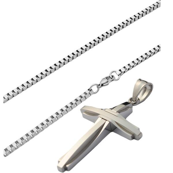 Мужское ожерелье из титановой стали, многослойное комбинированное большое ожерелье, ювелирные изделия из нержавеющей стали, женская мода, универсальные аксессуары в стиле хип-хоп