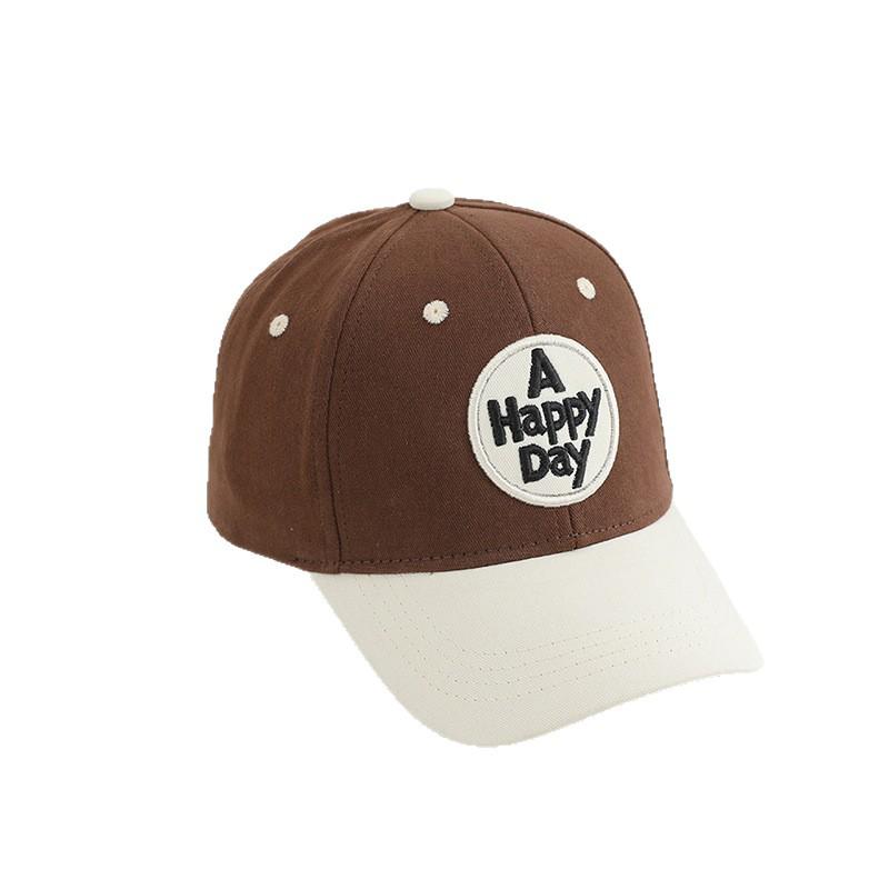 Модная детская бейсболка Color Block 2026 - Стильная шляпа для защиты от солнца для мальчиков и девочек