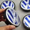 Для VW Volkswagen Jetta MK5 Golf 20 шт. ABS 65 мм Синие Колпачки Центральных Отверстий Колес Автомобиля VW Для Volkswagen VW R GTI Golf Passat CC Magotan Tou
