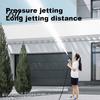 Versatile Garden Hose Nozzle with Foam Cannon, 3 Spray Modes, High-Pressure Car Wash Sprayer Nozzle, Heavy Duty Booster for Washing Outdoor