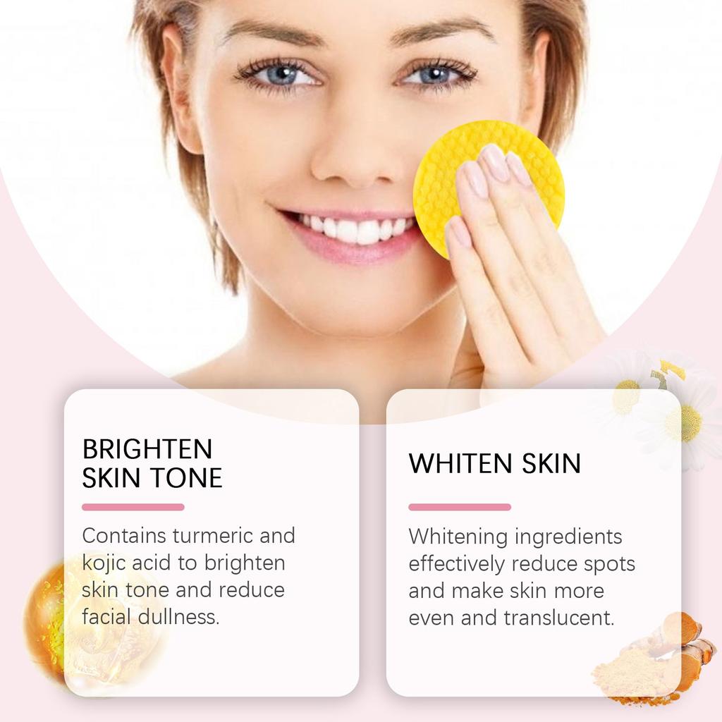 10 мл Kojic Gentle Cleansing Pads Глубокое очищение кожи лица Осветление Питание Увлажнение