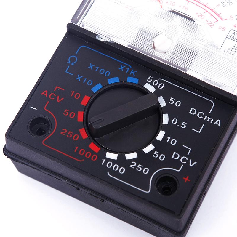 Электрический AC/DC ом вольтметр амперметр мультиметр мультитестер MF-110A
