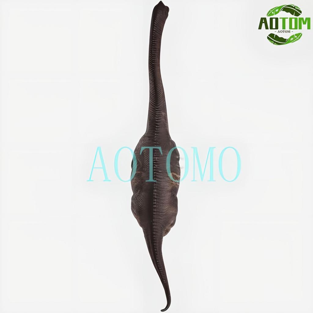 Aotomo Dinosaur Figure Vinyl Model Brachiosaurus Blue FK Big Size Soft Vinyl Dinosaur