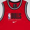 Nike X NBA Collaboration Youth Chicago Bulls Letter Print Быстросохнущая дышащая баскетбольная майка для детей Красный 3Z2B7BBXS-BUL