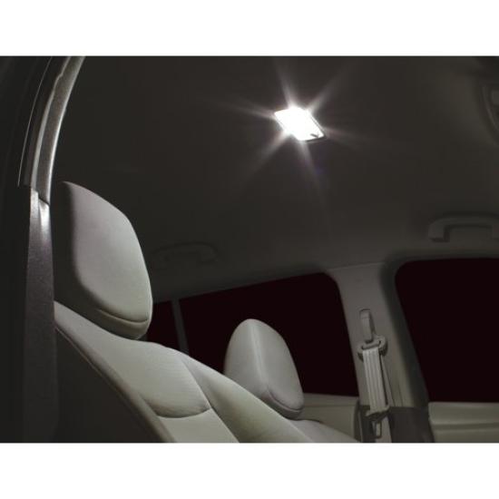 Carmate GIGA Белая светодиодная лампа салона для Совместима с и BW241 (КАРМАТЕ) Автомобили, T10, T8x29, T10x31, G14, 6500K, 75лм,