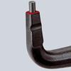 KNIPEX 4921A21 90-градусные клещи для стопорных колец для валов, 19-60 мм