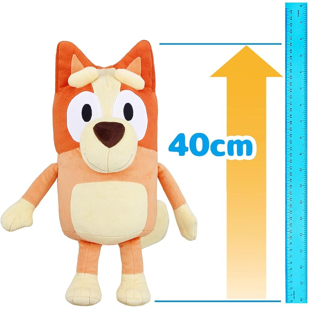 Takara Tomy Bluey Bingo Plush Toy Approximately 40cm Height Soft Stuffed Animal