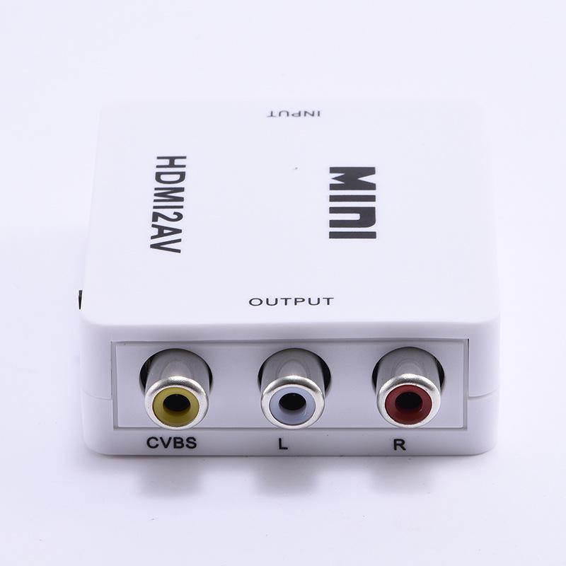 Конвертер HDMI в AV HDMI2AV с HDMI в RCA и коммутатором HDMI 1080P