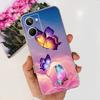 Чехол для Realme 10 RMX3630 Задняя крышка Милый мультяшный панда Тонкий мягкий прозрачный силиконовый чехол для телефона Для Realme 10 Pro Plus RMX3687 Capa