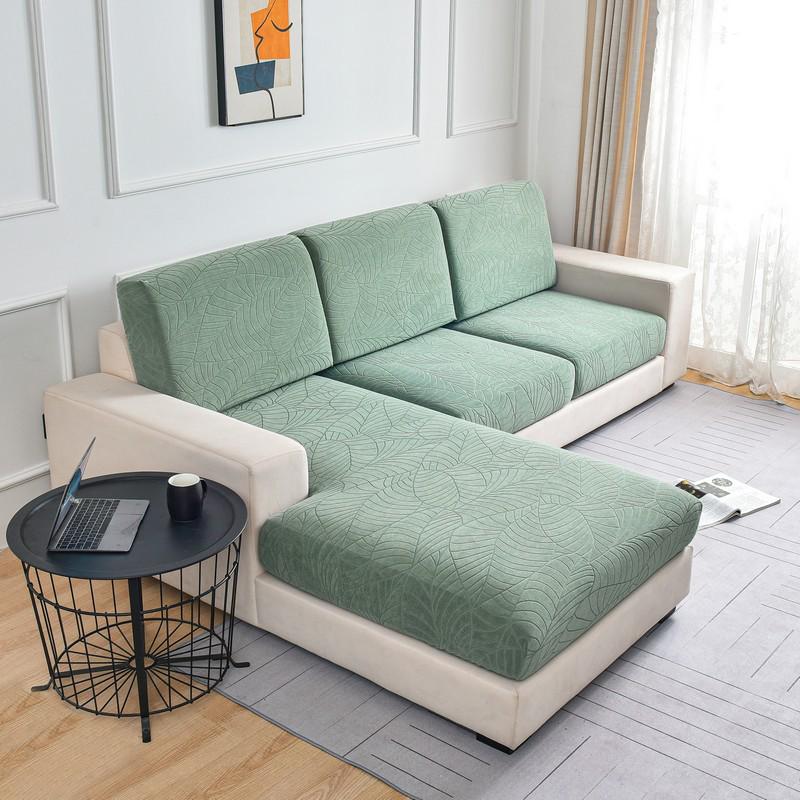Водонепроницаемый эластичный чехол для дивана: Пылезащитный жаккардовый чехол для подушки на все времена года