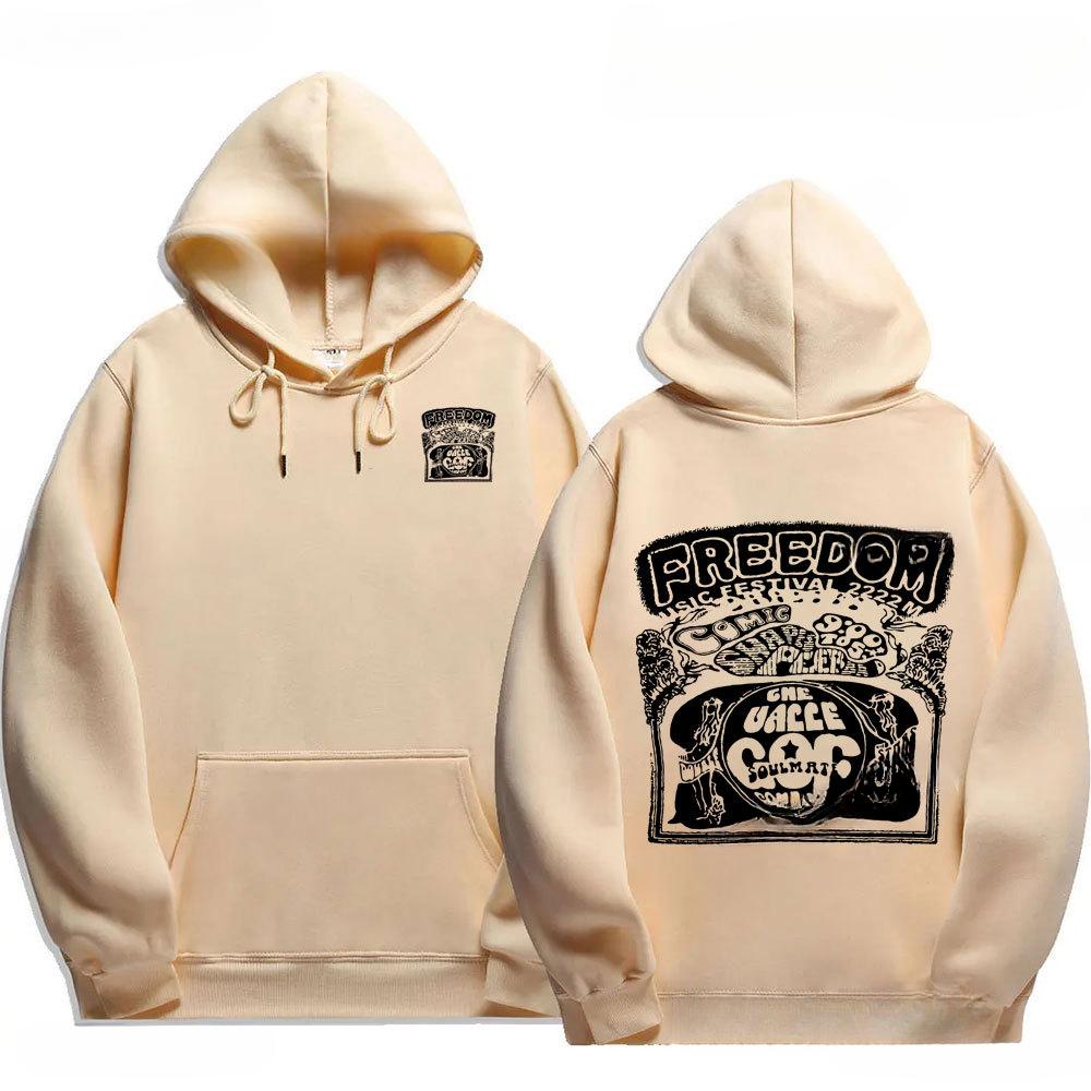 2024 Новый Стиль Крик Страха Худи Двусторонние Мужские Женские Толстовка Унисекс С длинным рукавом Худи Размер XS-3XL