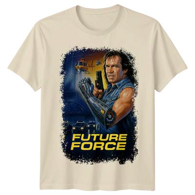 Future Force 1989 Movie Poster Inspired TShirt Retro 80s Tee