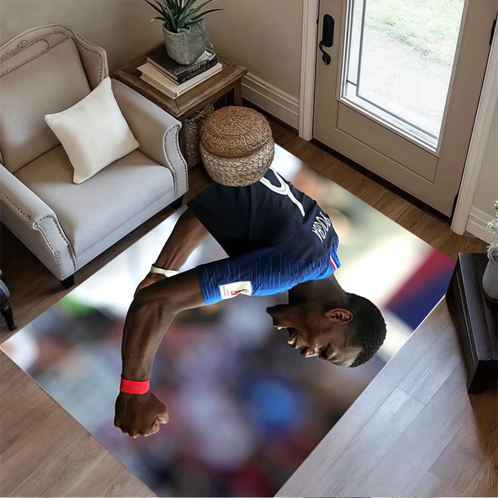 World Cup Celebration Floor Rug Office Rug Suitable for Decorate room Entryway Balcony Kitchen Anti-slip Rug Decorate Offices