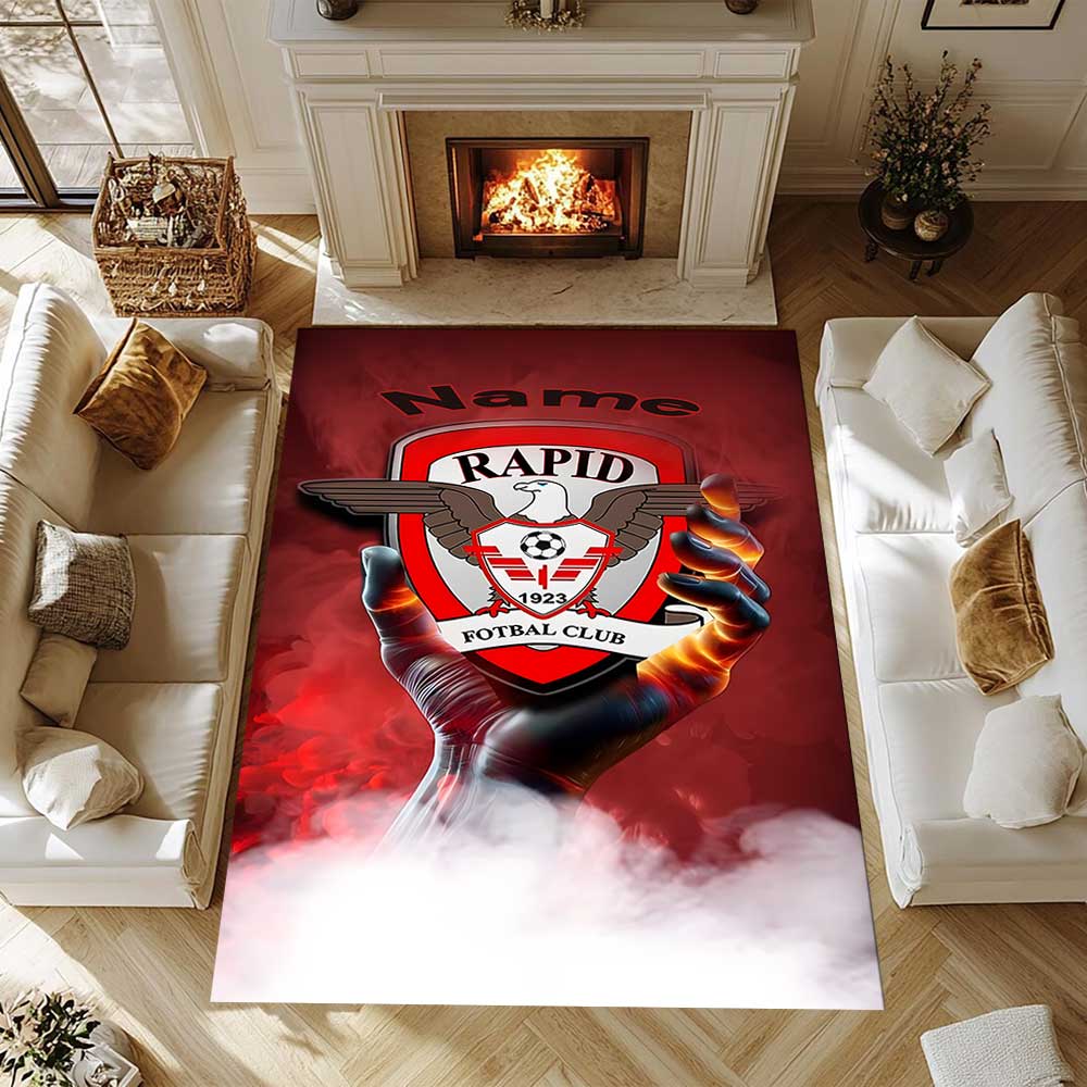 Wydad Athletic Club Customize your name rug, office chair cushion, home bedroom living room gift.