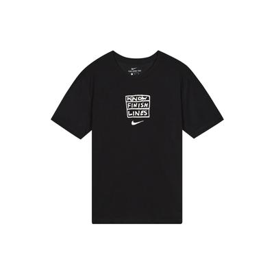Мужские топы с короткими рукавами Dry Tee Dfc Finish, черные AO0630-010