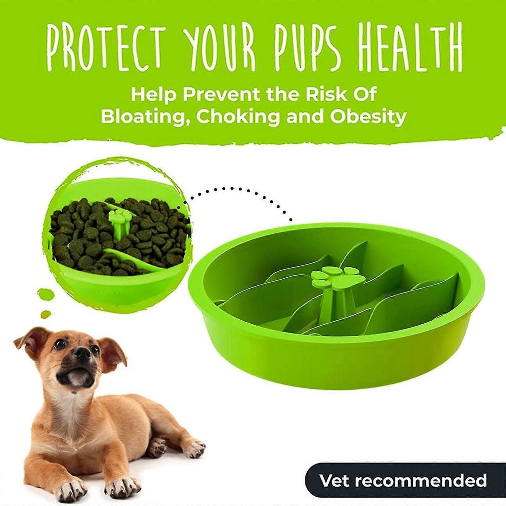 Slow Feed Dog Bowl Insert Interactive Puzzle Maze Feeder For Fast Eaters Prevents Gulping And Vomiting Betterlifefg