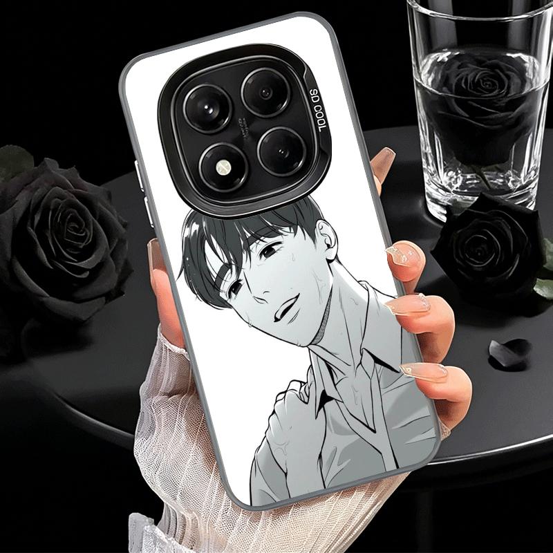B-J A-Alex Аниме Мягкий Чехол для Телефона для Xiaomi Redmi Note 13 14 15 Pro Plus 12S 12 11S 11 11T 10S 10 Ударопрочный Задний Корпус