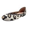 Spring and Autumn Princess Flying Knitted Single Shoes Doudou Shoes European and American Pregnant Women's Round Head Flat Bottom Pointed Head Women's