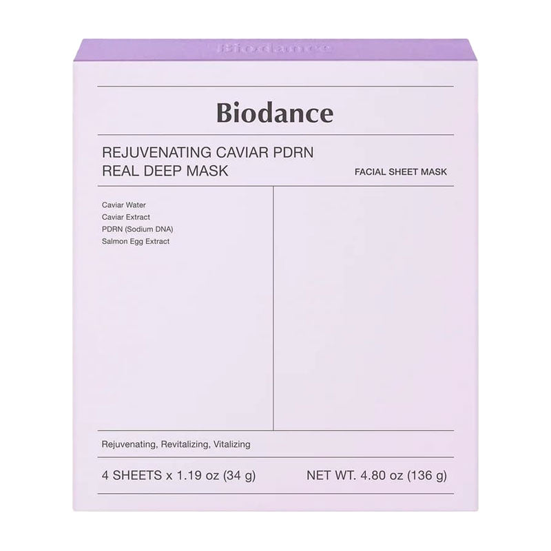 Rejuvinating Caviar PDRN Real Deep Mask Set 34 g x 4 ea