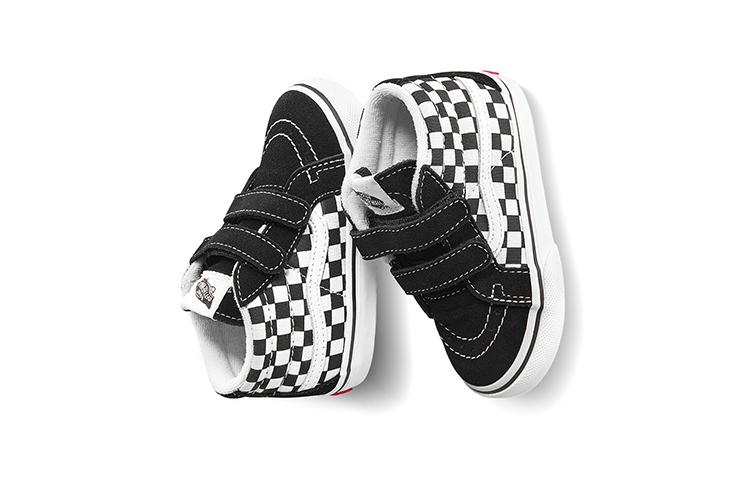 Vans Sk8  -Mid Reissue V Малыш 'Клетка - Черно-Белый' VN00018WHRK