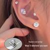 Magnetic Zircon Studs for Men & Women - Non-Piercing Ear Bone Clips