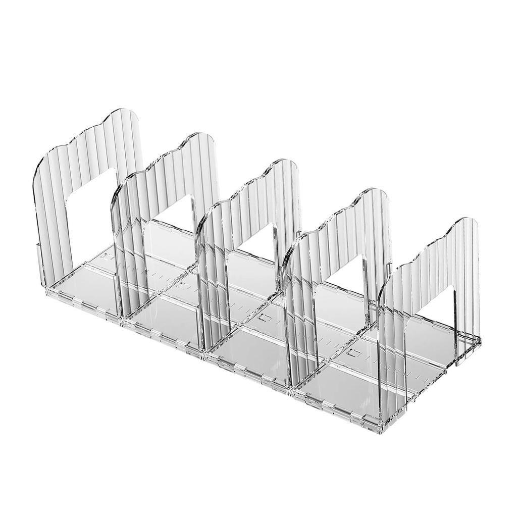 Компактный органайзер для кошелька с регулируемыми отделениями, ящик для хранения, разделитель для шкафа, органайзер для гардероба и сумок