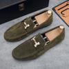 Бренд весна лето хит продаж мокасины мужские лоферы высокое качество натуральная кожа обувь мужские балетки легкие туфли для вождения 2024