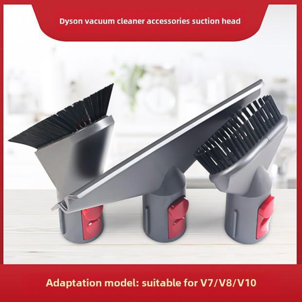 Совместимые аксессуары для пылесосов Dyson: мягкая щетка, плоская насадка, шланг, всасывающая насадка для матраса для моделей V7, V8, V10, V11.