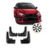 Комплект черных пластиковых брызговиков для автомобиля Toyota Wigo Agya 202