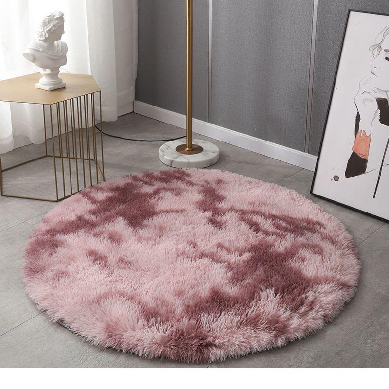 Супер мягкий плюшевый круглый коврик, пушистые белые ковры для гостиной, домашний декор, спальня, украшение детской комнаты, ковер с толстым ворсом для салона