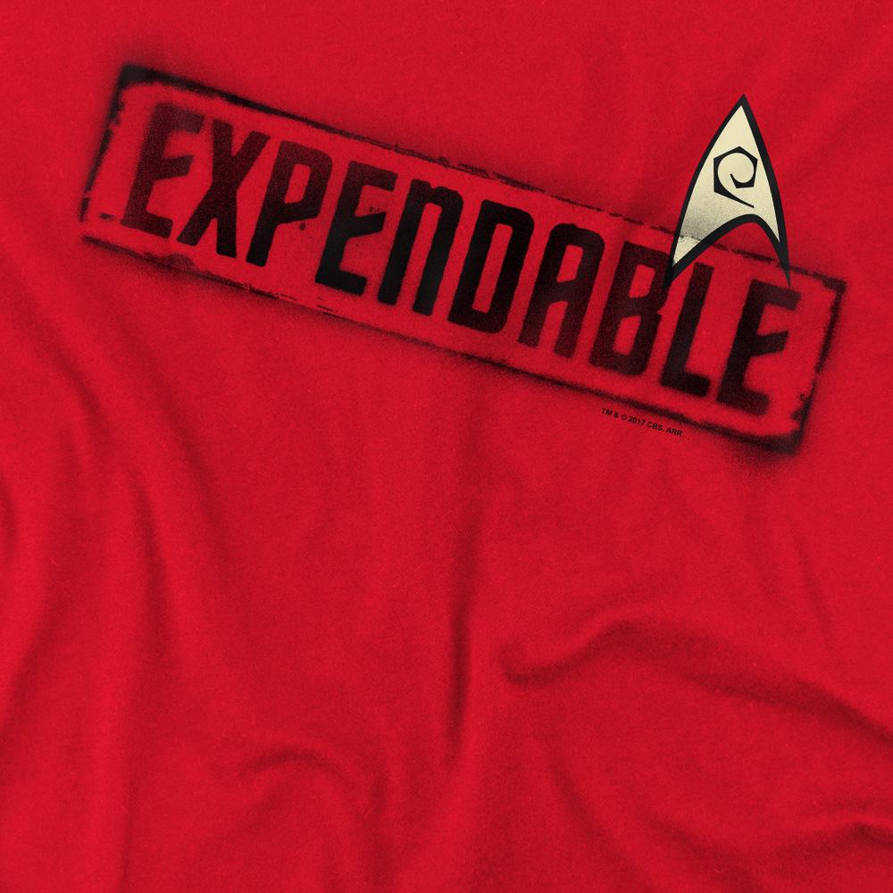 Star Trek Mens Expendable T-Shirt