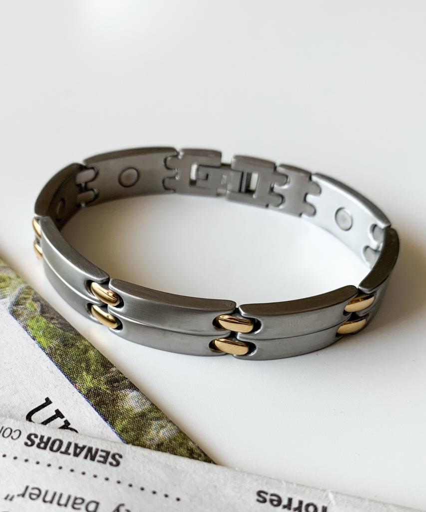 Sabona London 337 Executive Sports Duet Magnetic Bracelet