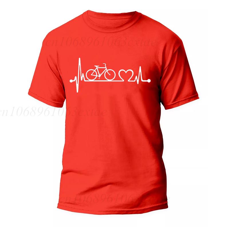 Велосипедные линии Футболки для велоспорта Мужские футболки Модные мужские и женские повседневные футболки Уличная одежда Футболки для любителей велоспорта Эстетические хипстерские футболки