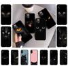 Черный кошачий глаз на чехле для телефона iPhone 11 12 13 mini pro XS MAX 8 7 6 6S Plus X 5S SE 2020 XR