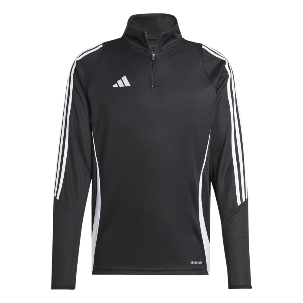 Adidas Men's Tiro 24 Training Soccer Jersey, HAS96, Black/White (IJ9963), Size M