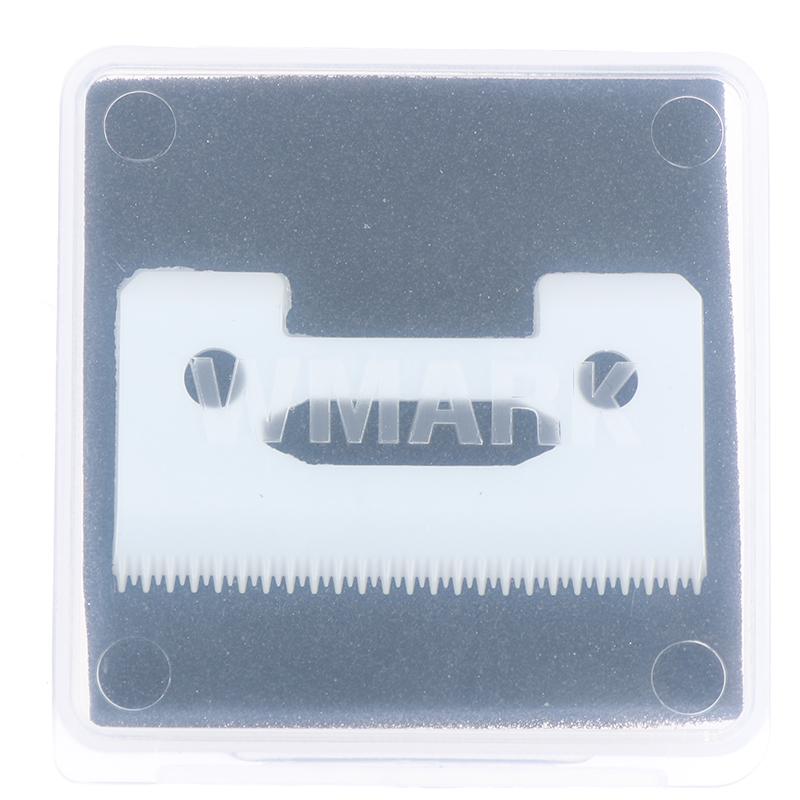 Беспроводная машинка для стрижки волос со сменным лезвием и керамическим лезвием с 2 отверстиями и неровными зубьями