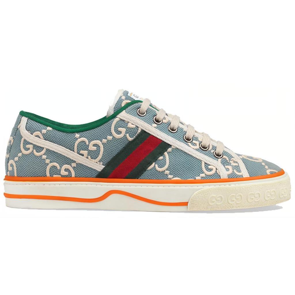 Gucci Теннис 1977 Кроссовки Светло-голубые Женские 606110 H0G10 3460